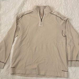 Mens tommy Bahama quarter zip pullover jacket